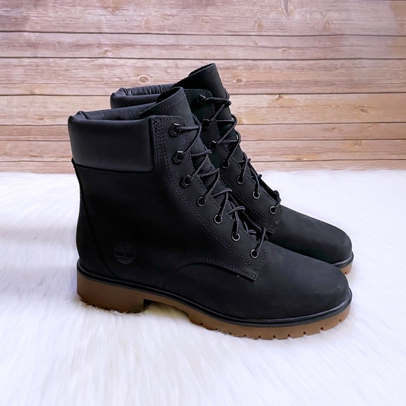 Timberland Women's Jayne InchWaterproof Black Boots